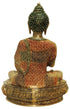 Brass Buddha Big Statue 10.33Kg